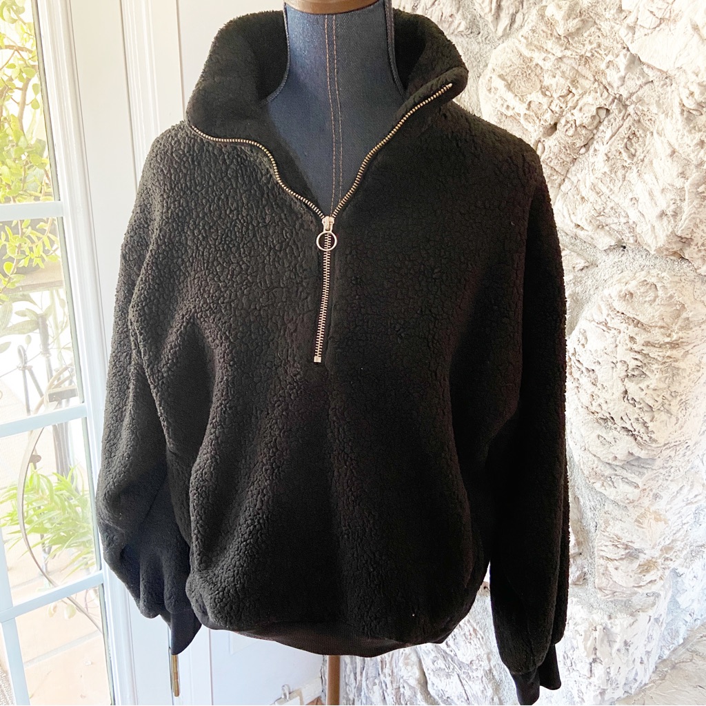 Express Black Pullover Jacket